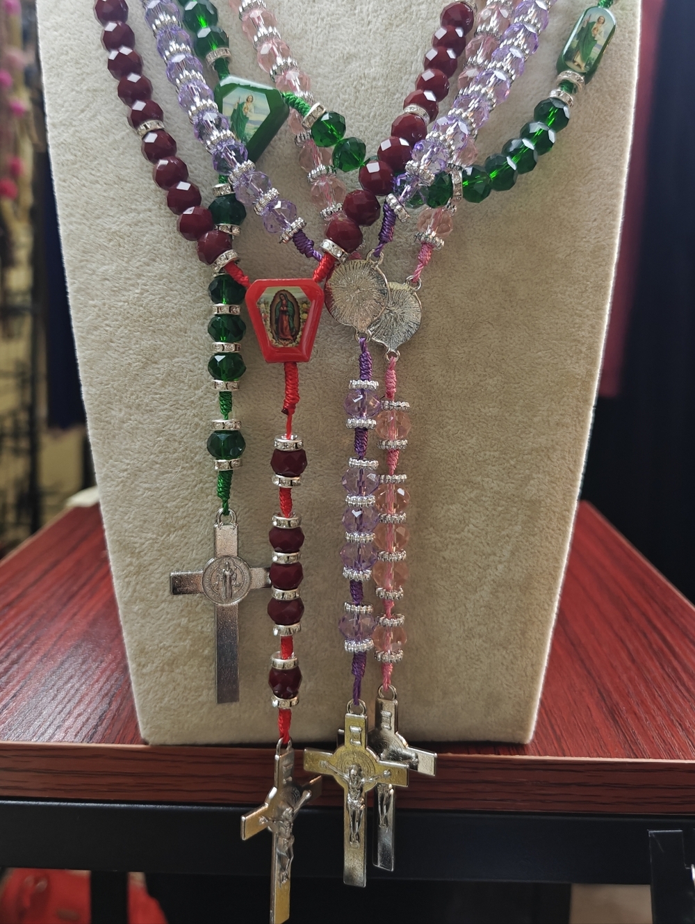 Oversized beaded Rosary
